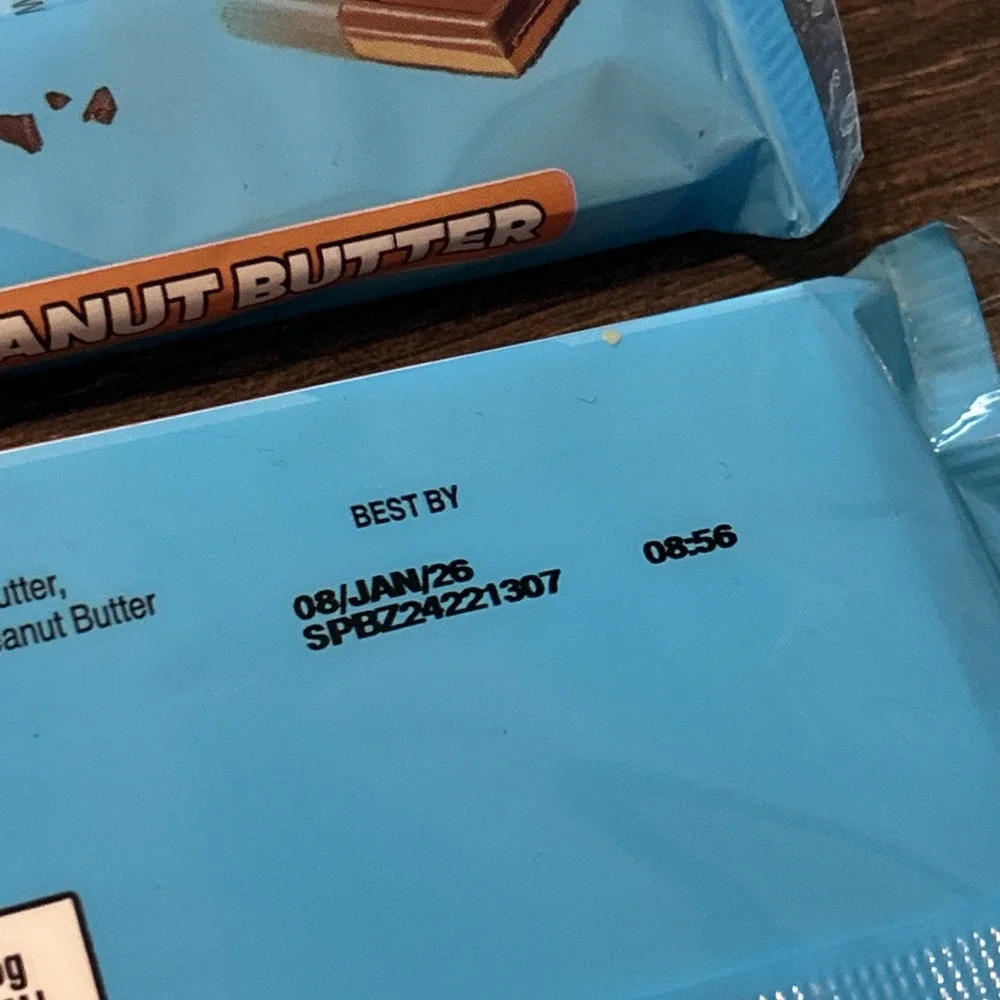 Mr Beast FEASTABLES Peanut Butter 10 Bars 1.24oz Snack Size, Two 5 Packs 1/8/26